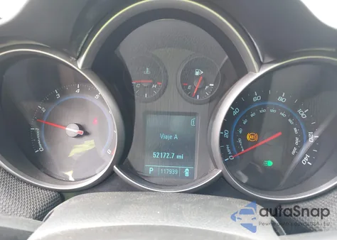 2011 Chevrolet Cruze 1Lt из США, поврежденный, VIN 1G1PF5S97B7164211